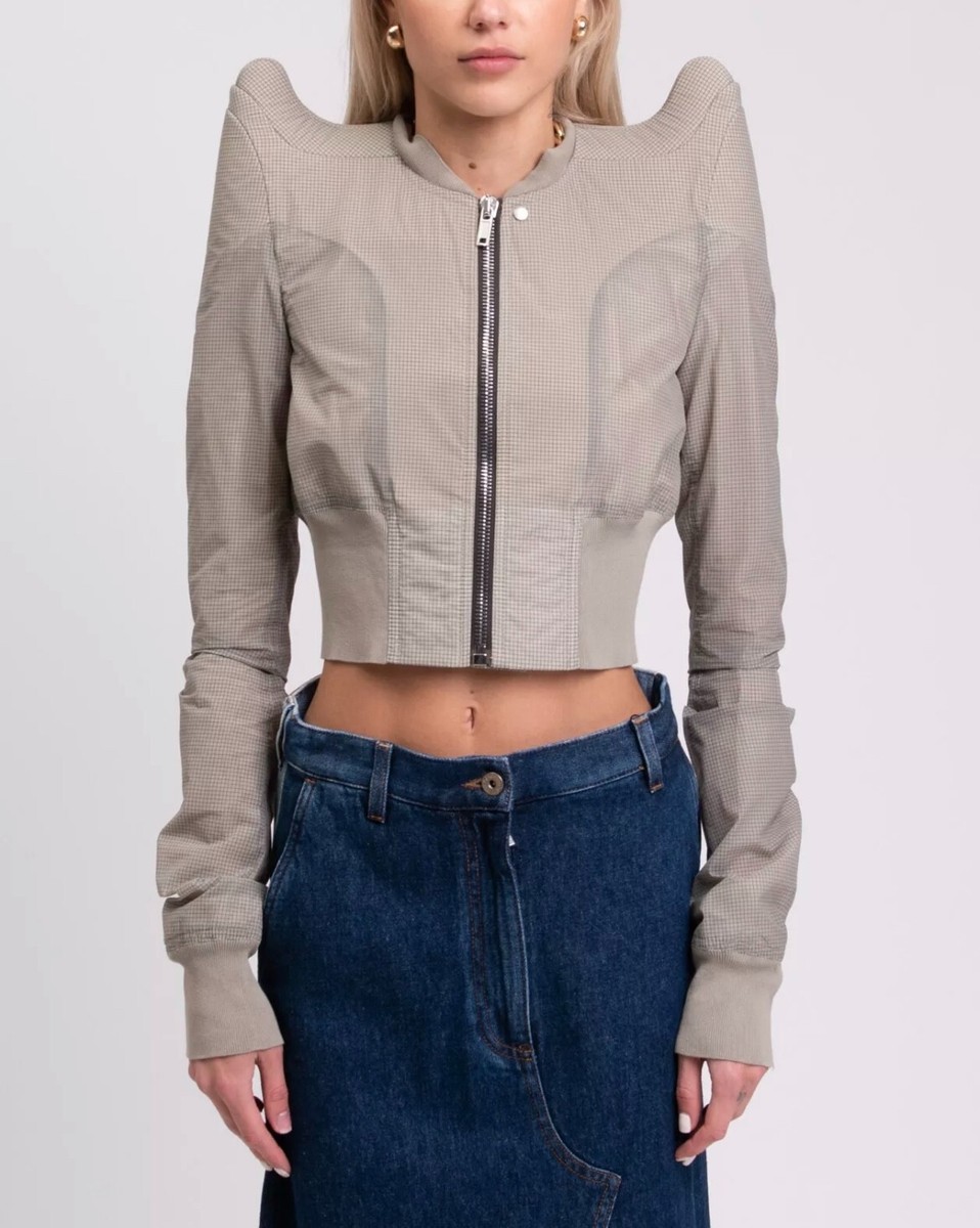 RRP - €2595] Rick Owens Ripstop Tec Horn Jacket (S) | eBay