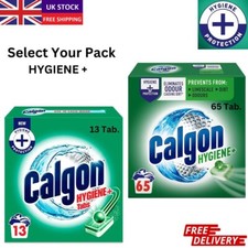 Calgon Hygiene Plus Water Softener Tablets, Hygienically Clean 13 & 65 Tablets