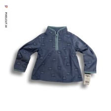 NWT OshKosh B  gosh Butterfly Quarter-zip Fleece