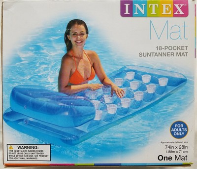 intex 18 pocket suntanner mat