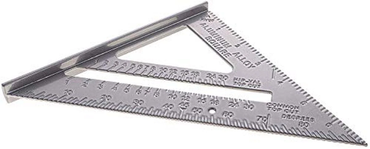 Steel Triangle Ruler