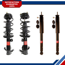 For 2013-2015 Honda Civic Sedan Full 2 Front Complete Struts 2 Rear Shockssh For 2013-2015 Honda Civic Sedan Full 2 Front Complete Struts 2 Rear Shockssh