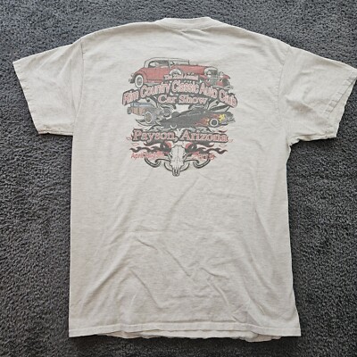Beeline Cruise Inn Car Show Vintage T Shirt Men M Hot Rod Payson AZ
