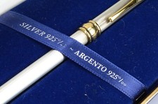 Aurora "Magellano" Penna Sfera Argento Massiccio 925/°°° "Logo IBM" Italy 1970s