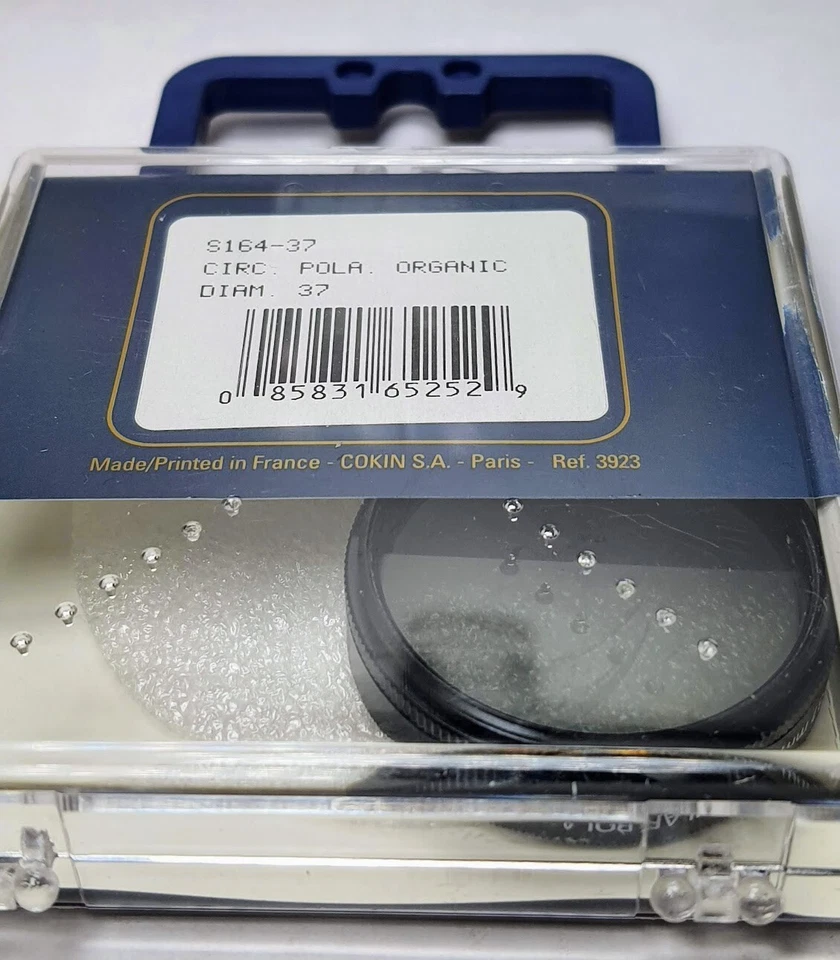 37mm Cokin Circular Polarizer CPL Glass Lens Filter P-CL 37 mm 37 PL-C France - Image 3 of 4