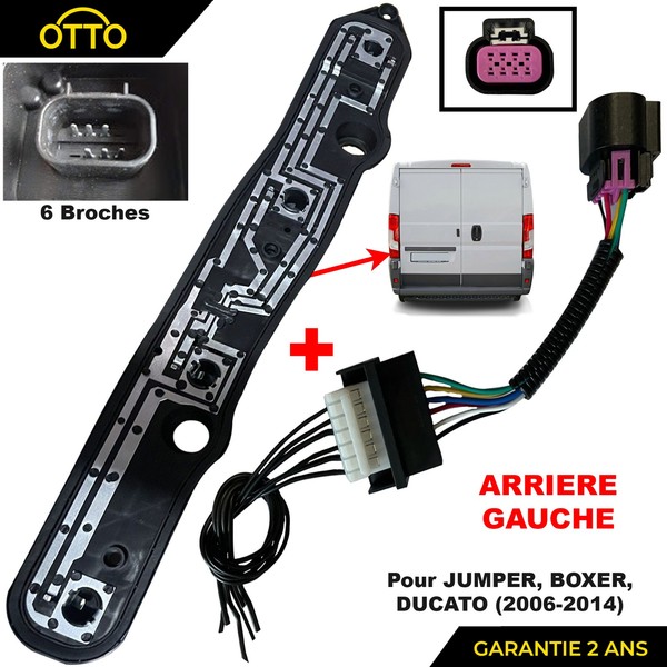 Blatt Und LampenträGer RüCklicht Links FüR Boxer Jumper 3 1607460880-image