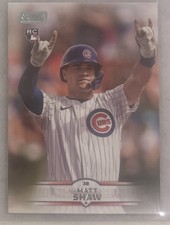 2025 Topps Stadium Club #65 - Matt Shaw - Chicago Cubs (RC) - 5c