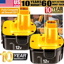 2PACK for DEWALT 12V 3.6Ah XRP Battery DC9071 DW9071 DW9072 DW953 DW965 DW972