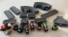 Thomas The Train Friends Trackmaster Grey With Trains From 2006-2012 Lot Of 45