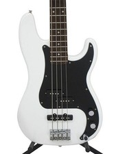 Squier by Fender Affinity Series Precision Bass PJ MN OLW (Olympic White) Used