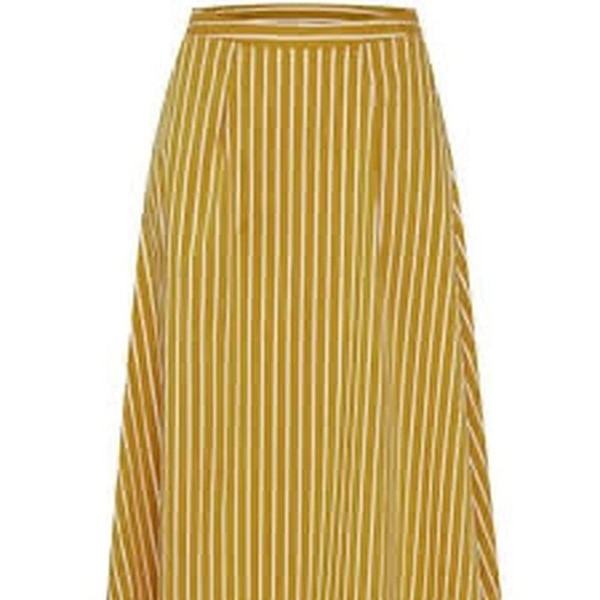 Women Gestuz Skirt Mustard Cotton 36 / S / 44
