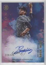 2021 Bowman Inception Inception Auto 279/600 Beck Way #PA-BW Auto 0q4u