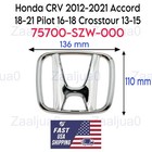 Honda Crv 2012-2021 Accord 18-21 Pilot 16-18 Crosstour 13-15 Front Emblem Logo