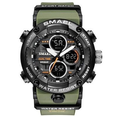 Digitale Armbanduhren Männer Militär Quarz Sport Wasserdichte Uhr