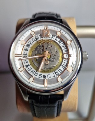 CCCP Automatik Herrenuhr CP-7026-02 Sputnik 2 1957 Skelett
