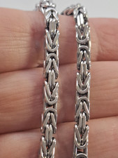 Silber 925 Halskette Königskette NEU massiv schwer 4 mm 51 cm NEU