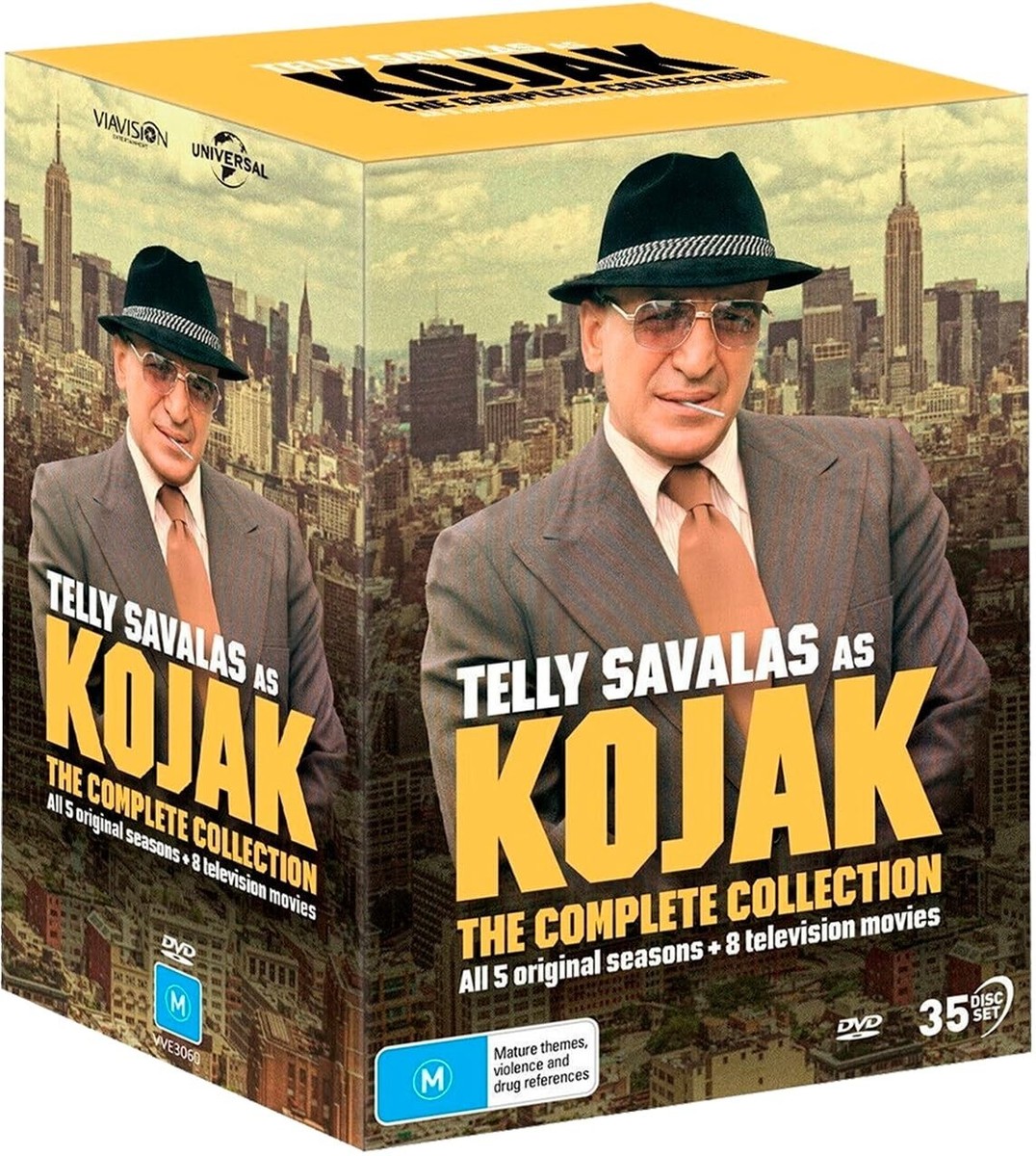 (未使用･未開封品)　Kojak: The Complete Series [Region 2] f4u0baa Kojak - The Complete Series (DVD) for sale online | eBay