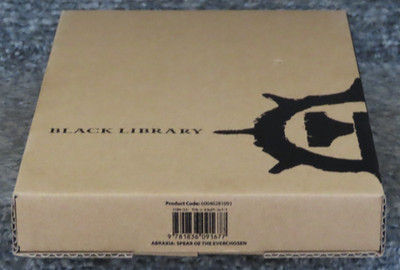 Warhammer Abraxia Spear of the Everchosen Limited Edition Hardback Black Library