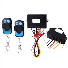 Wireless Winch Control Kit 1224v Remote With Waterproof Receiver For Suv Use