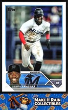 Jesus Sanchez 2023 Topps Series One #44 Miami Marlins Baseball