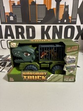 Dinosaur Truck With Cage and Dinosaur