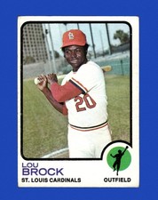 1973 Topps Set-Break #320 Lou Brock VG-VGEX *GMCARDS*