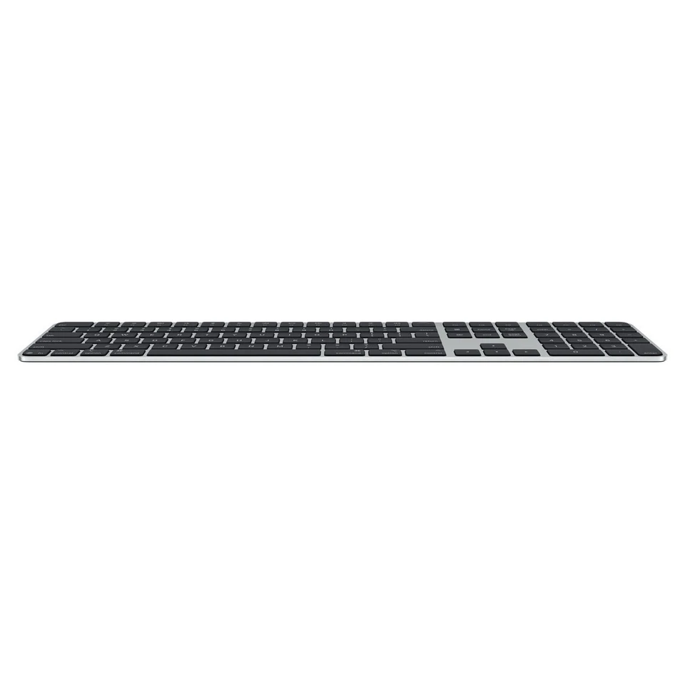 GENUINE APPLE MAGIC KEYBOARD WITH NUMERIC KEYPAD TOUCH ID BLACK WIRELESS A2520 - Image 3 of 4