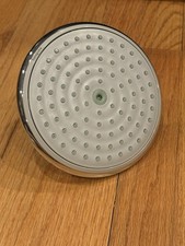 Hansgrohe Chrome 1 Function Shower Head Green  Gray