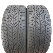 2 X GISLAVED 225/50 R17 98H XL Euro Frost 5 Pneus D'Hiver 2015 6,2-7Mm