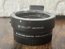 Vello LAE-SE-CEF Adapter with Tripod Mount for Canon EOS EF- Canon EOSM Body