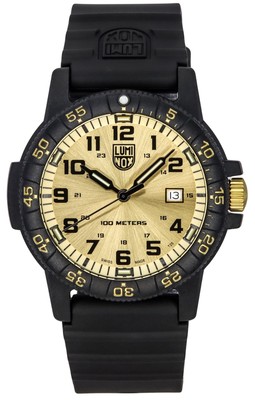 Luminox Sea Gold Dial Sports Quartz 100M Men's Watch XS.0325.GP