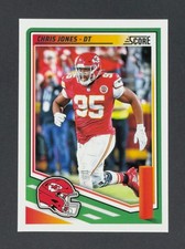 2025 Panini Score Football NFL Base Cards #198 Chris Jones  Chiefs
