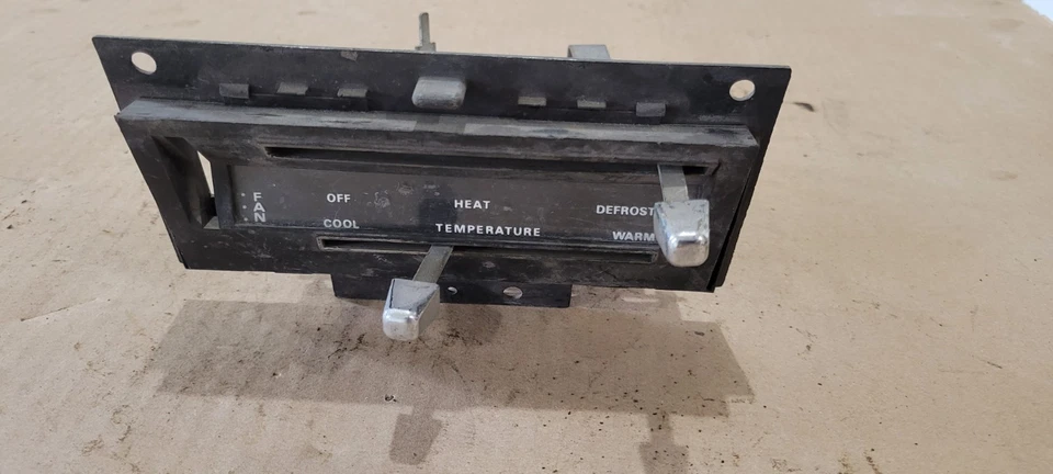 1969-70 MERMERCURY COUGAR XR7 FORD MUSTANG GT ПОЛКА ЭЛЕМЕНТЫ УПРАВЛЕНИЯ ОБОГРЕВАТЕЛЕМ БЕЗ A/C FOMOCO - Изображение 4 из 4