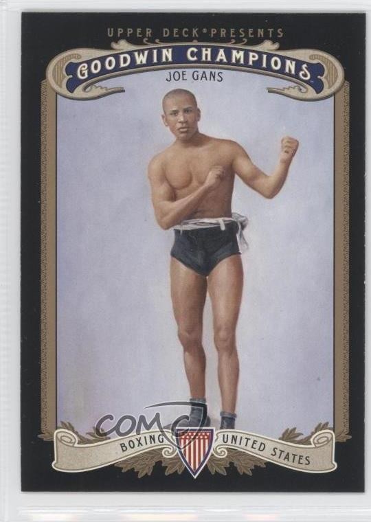 2012 Upper Deck Goodwin Champions Joe Gans #178 0e3