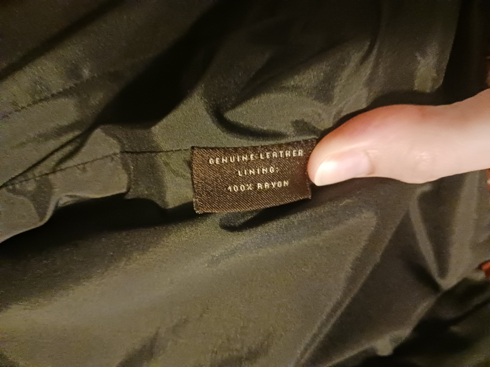 Tocca Leather Jacket Brown Red Fitted Button Plea… - image 5