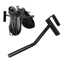 Wall Mount Saddle Rack Detachable Saddle Storage Stand For Equestrian Tack Room 