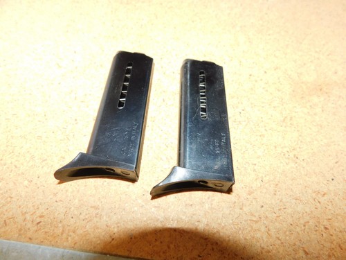 2 -- FIE Titan E27 / Tanfoglio GT27 25 Acp 6rd Pistol Magazine Clips    (T136)