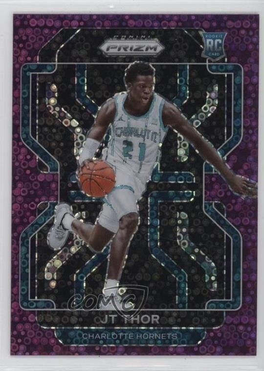 2021-22 Panini Prizm Fast Break Purple Prizm 68/75 JT Thor #272 Rookie RC o8g