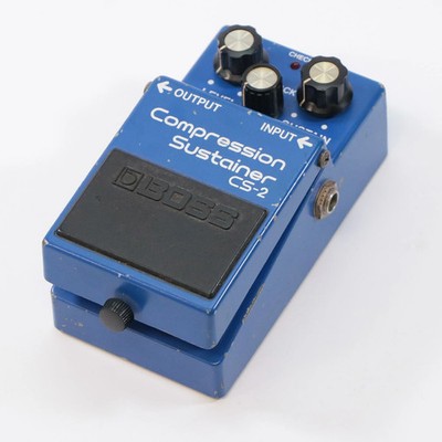 Used Boss / Cs-2 Compression Sustainer Made In Japan Aca Compressor Effector Nag