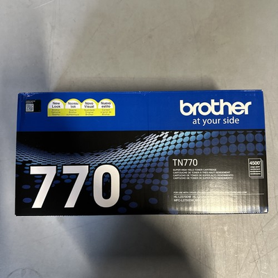 #ad #ad Brother Genuine TN770 Super High yield Mono Laser Toner Cartridge $75.99