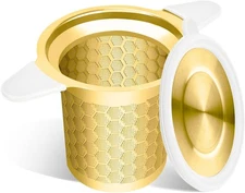 Tea Infuser for Loose Leaf Tea, Extra Fine 304 Stainless Steel Tea Strainer Step