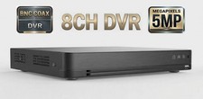 8 Channel 5MP HD Analog Coa CCTV Security DVR Hybrid Coax  IP Video Recorder