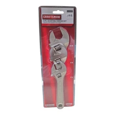Craftsman 3 PIECE 10" 8" 6"" Adjustable Wrench Set Part # 9-44664 BRAND NEW!!