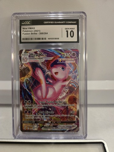 Mew VMAX graded CGC 10 for sale on eBay