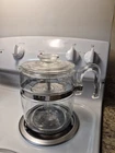 Vintage Pyrex Flameware Glass Stovetop Coffee Pot Percolator 6-9Cup #7759 Auc-2