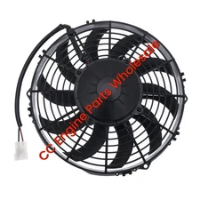 Pusher Fan Curved Blade 797 CFM 30100320 VA11-AP7/C-57S For Spal 12V 255mm/10In