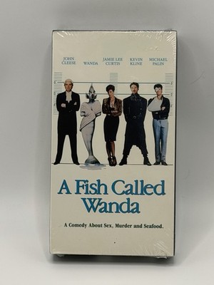A Fish Called Wanda (VHS, 1989) SEALED John Cleese Jamie Lee Curtis Kevin Kline