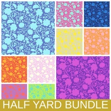 Tula's True Colors in Wildflower Half Yard Bundle by Hawthorne Supply Co