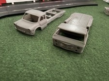 Ford Mercedes flatbed 1/32 slot car bodies 