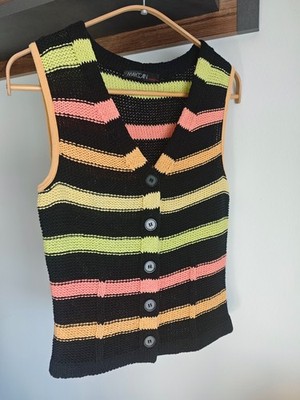 Marc cain Strickweste, bunt  Gr. 2